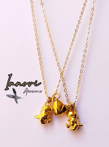 Par De Collares Rex Con Iman Para Pareja Amistad