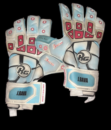 Guantes Usados Por El Golero Jorge Bava 