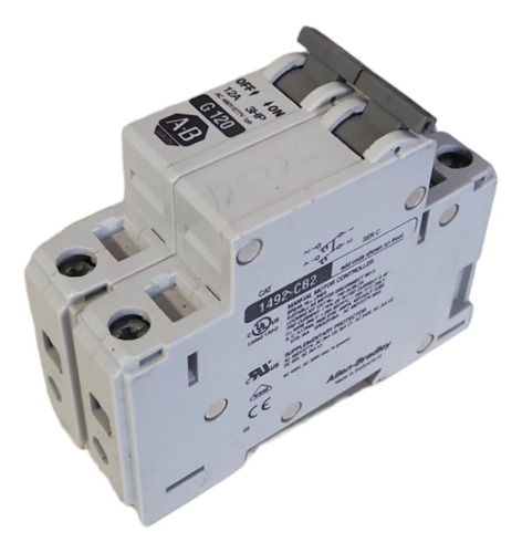 Allen Bradley 1492-cb2 Interruptor De Circuito 