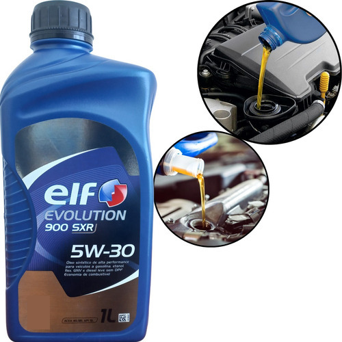 1 Litro Óleo Motor Sintético 5w30 Sl Elf Evolution 900 Sxr