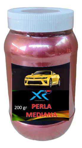 Perla Mediana Automotriz 200 Gr Color Rojo 