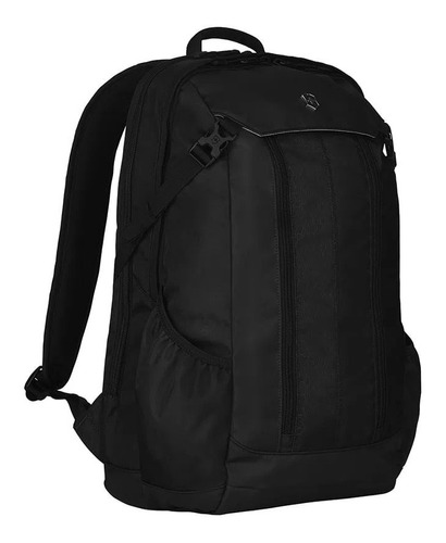 Mochila Altmont Slimline Laptop Backpack Victorinox 606739 Color Negro Diseño de la tela Liso