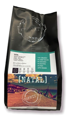 Café Natal 100% Natural- Libre De Azúcar - 500 Gr