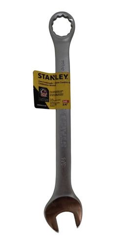 Llave Combinada Básica Sae Cwb 3/4 PLG Stanley