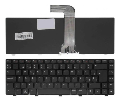 Teclado Dell N4110 N4050 Naranja Sp