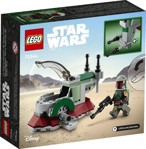 Lego Star Wars - Microfighter: Nave Estelar De Boba (75344)