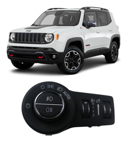 Botão Farol Jeep Renegade Compass