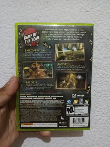 Bioshock 2 Xbox 360 (Usado)