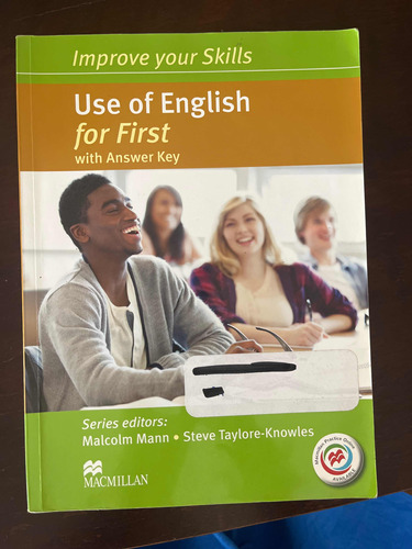 Improve Your Skills Use Of English For First With Answer Key