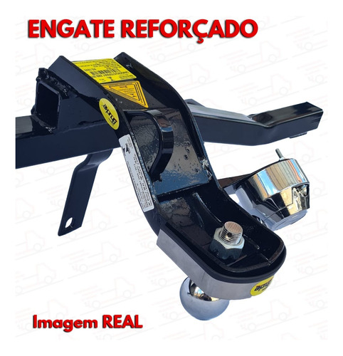 Engate Reboque Rabicho 700kg Sandero 2008 2009 2010 Stepway