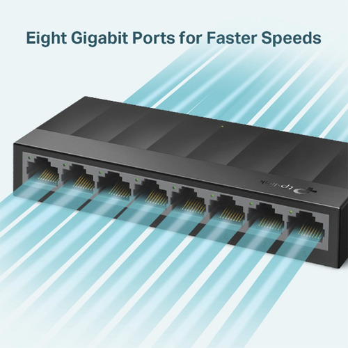 Switch Para Escritorio 8 Puertos 10/100/1000mbps