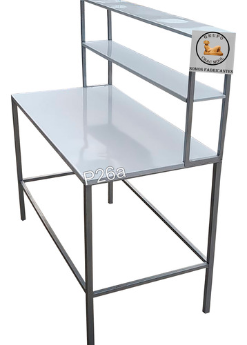 Mesa De Trabajo Con 2 Repisas P26a