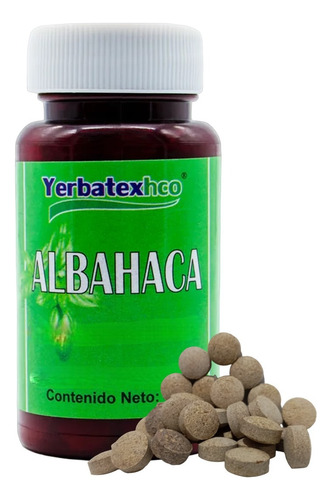 Té De Hierba Albahaca Frasco Con 100 Piezas