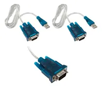 Comprar Cable Adaptador Rs232 Serial Db9 Macho A Usb 2.0 Macho 2pzs