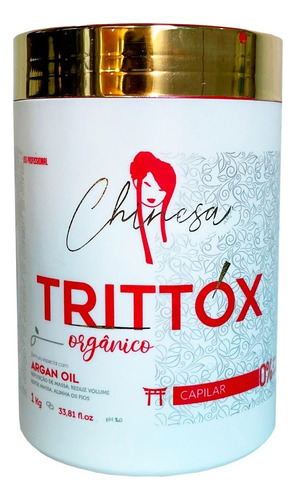 Trittox Argan Organico Sem Formol Chinesa Cosmeticos 1kg Top