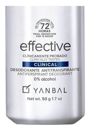 Desodorante Effective Clinical 7 - kg a | MercadoLibre