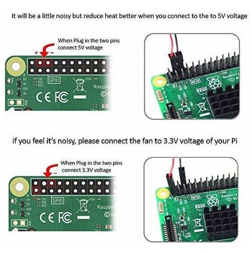 Ventilador De 4 Piezas De 30 X 30 X 7 Mm Para Raspberry Pi,