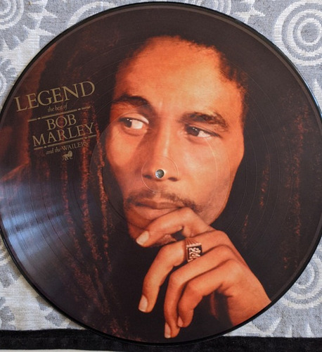 Bob Marley Legend Picture Vinyl Lp Nuevo