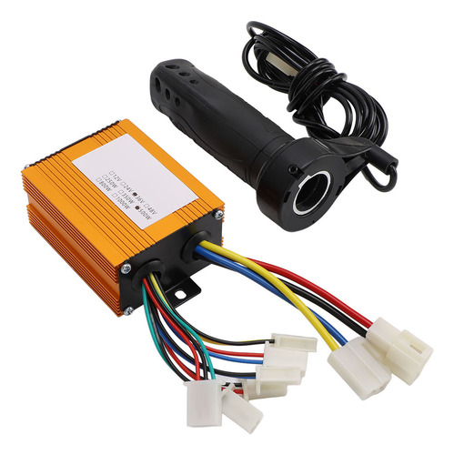 Controlador Eléctrico Para Bicicleta, 36 V, 500 W, Cepillado