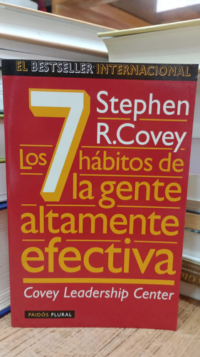 Libro Los 7 Habitos De La Gente Altamente Efectiva