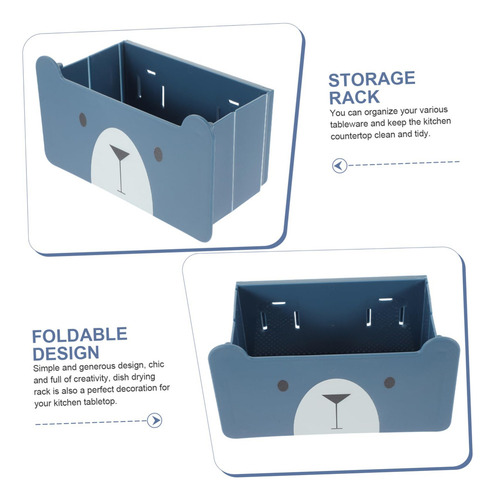 Fe Cesta Desagüe Multifuncional Con Organizador Plegable