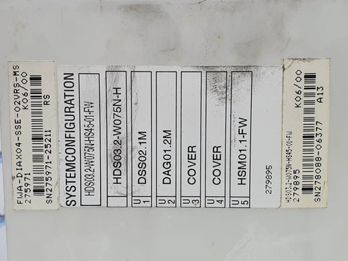 Rexroth Indramat Hds03.2-w075n-hs45-01-fw Servo Amplificador (Usado)