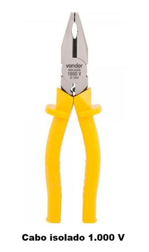Alicate Eletricista Profissional Jg C/ Universal Bico Corte