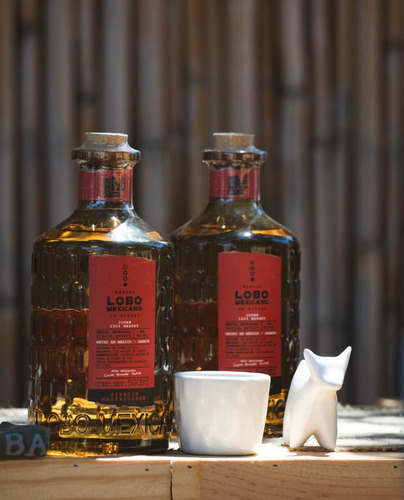 Mezcal Lobo Mexicano / Madrecuishe 500 Ml 45% Alc. Vol.