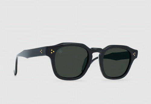 Lentes De Sol Raen Rune P.recycled Black / Green Polarized Color de la lente Verde Color de la varilla Negro Color del armazón Negro Diseño Raen Zelti