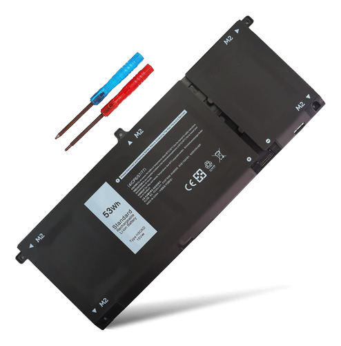 Batería 53wh H5ckd De 15 V De Repuesto Para Dell Inspiron