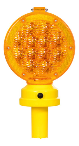 Sinalizador Viário Cone Super Led 12 Transito Obra Rodovia