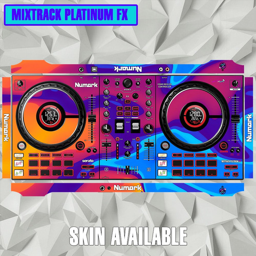 Numark Mixtrack Pro Fx Platinum Calcomania-skin