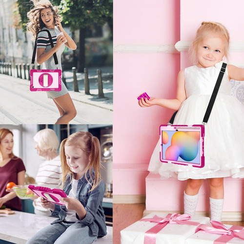 Imagen 9 de 9 de Funda Para Tablet Samsung Tab S6 Lite Sm-p613/p619 10.4 2022