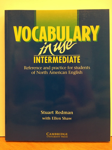 Vocabulary In Use Intermediate  - Stuart Redman