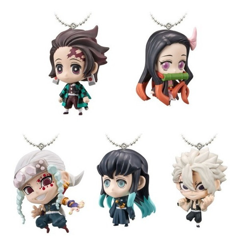 Demon Slayer Deformation Mascot 3 Set Tanjiro Nezuko Bandai