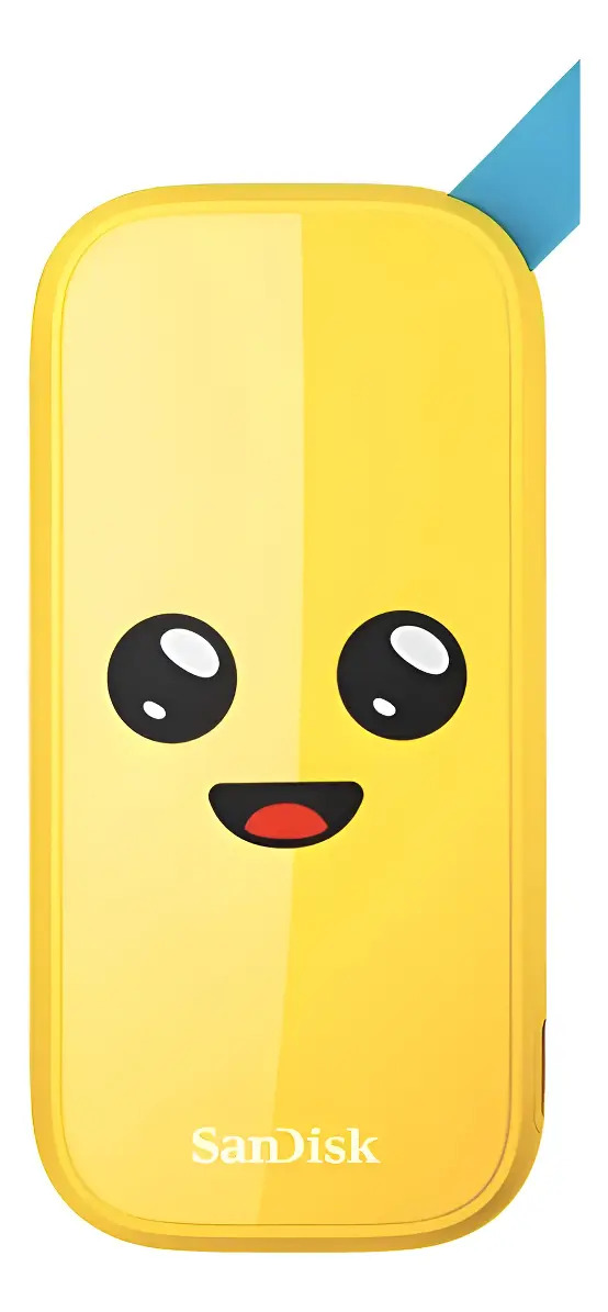 Foto do produto: Ssd Externo Sandisk Fortnite, 2tb, Usb 3.2 Gen 2, Portátil, Amarelo