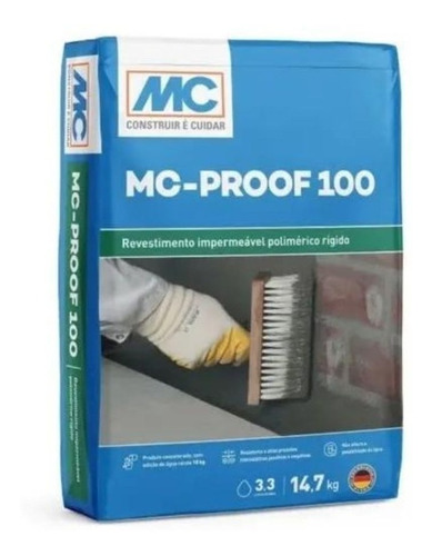 Mc Proof 100 Impermeabilizante Cimenticio