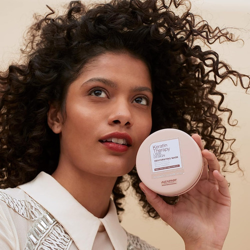 Shampoo Post Alisado + Mascarilla Alfaparf Keratin Therapy