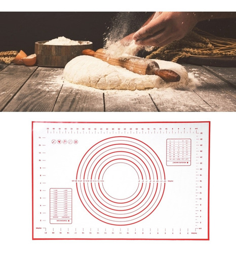 Estera De Silicona Para Amasar Tartas, Pasta De Pastelería,
