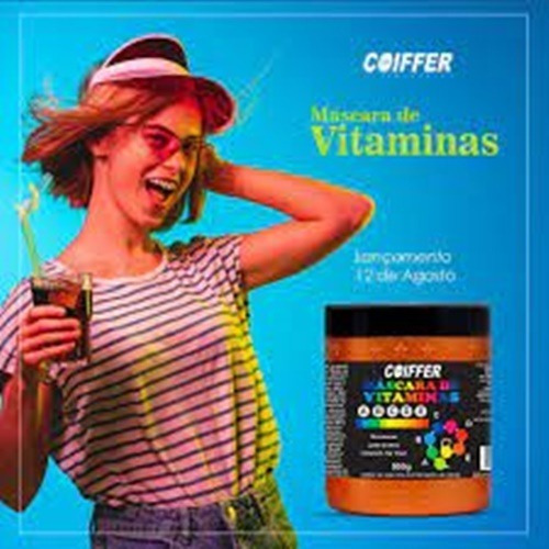 Imagem 2 de 3 de Máscara De Vitaminas Coiffer 500g
