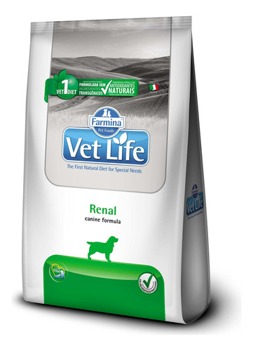 Vet Life Renal 10.1 Kg Para Perros Con Problemas Renales