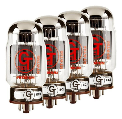 Valvulas Kt88 Groove Tubes Cuarteto Rating 5, Apareadas 6550