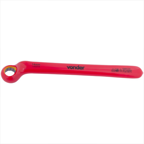 Chave Estrela 14 Mm Uma Boca Isolada Iec60900 Vonder