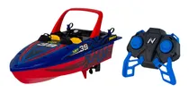 Comprar Lancha Nikko Escala 1:16 Radio Control Azul Y Rojo
