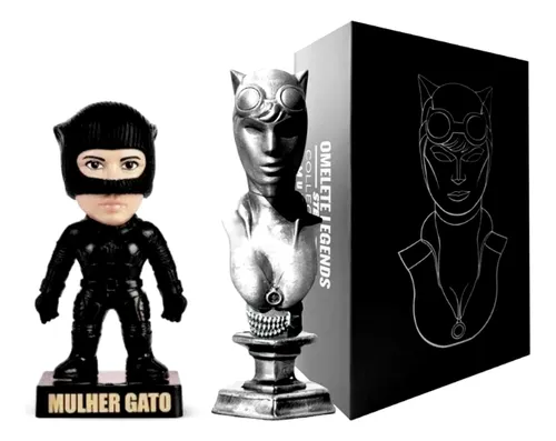 comprar Miniatura Mulher Gato Catwoman Bobs Omelete Box Nerd Geek