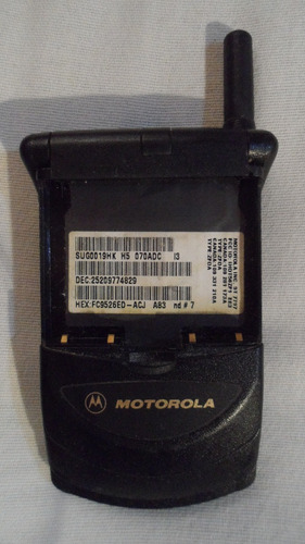 Motorola Startac St7797 Eliminador Bateria Todo Original (Usado)