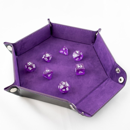Imagen 5 de 6 de Bandeja Hexagonal Para Dados De Rol - Corrupted Land