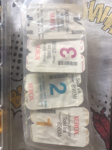 Kit Bastoes De Cera Impressora Xerox Phaser Todos Novos
