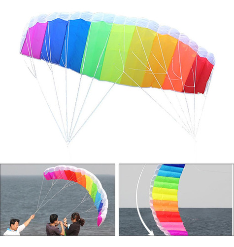 Acrobacias Portátiles Power Kite Playa Parafoil 2,7 M