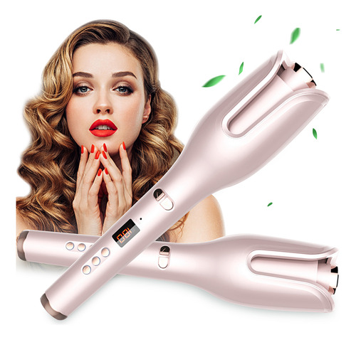 Modeladores De Cabelo Giram O Ferro De Ondulação Com Modelad
